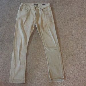 Bullhead khaki colored jeans slim W32 L34